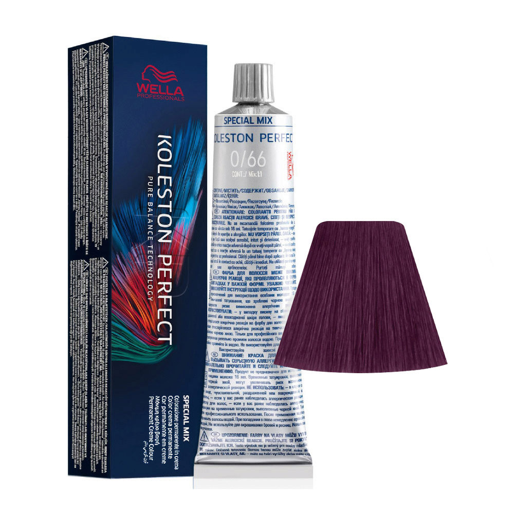 Wella Koleston Perfect Me+ Special Mix 0/66 Intense Violet 60ml - permanent colouring