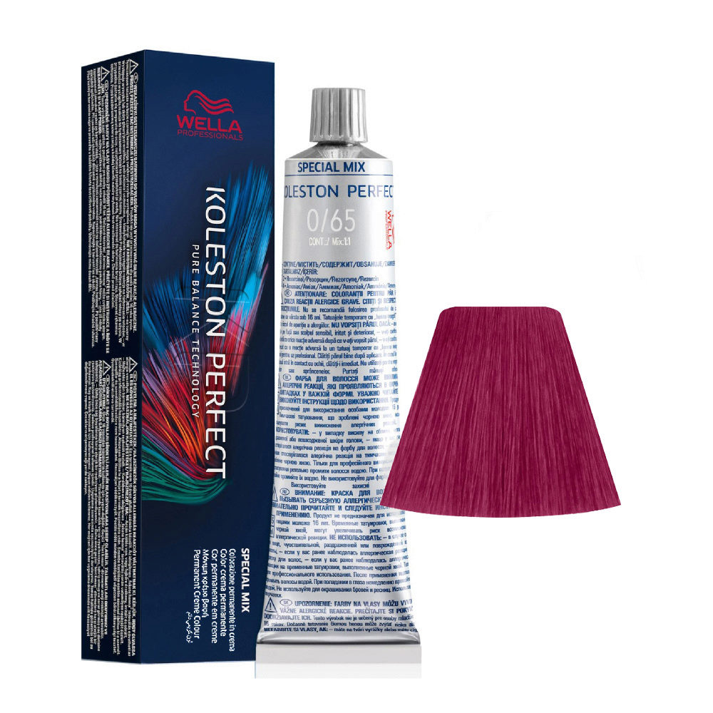 Wella Koleston Perfect Me+ Special Mix 0/65 Pink 60ml - permanent colouring