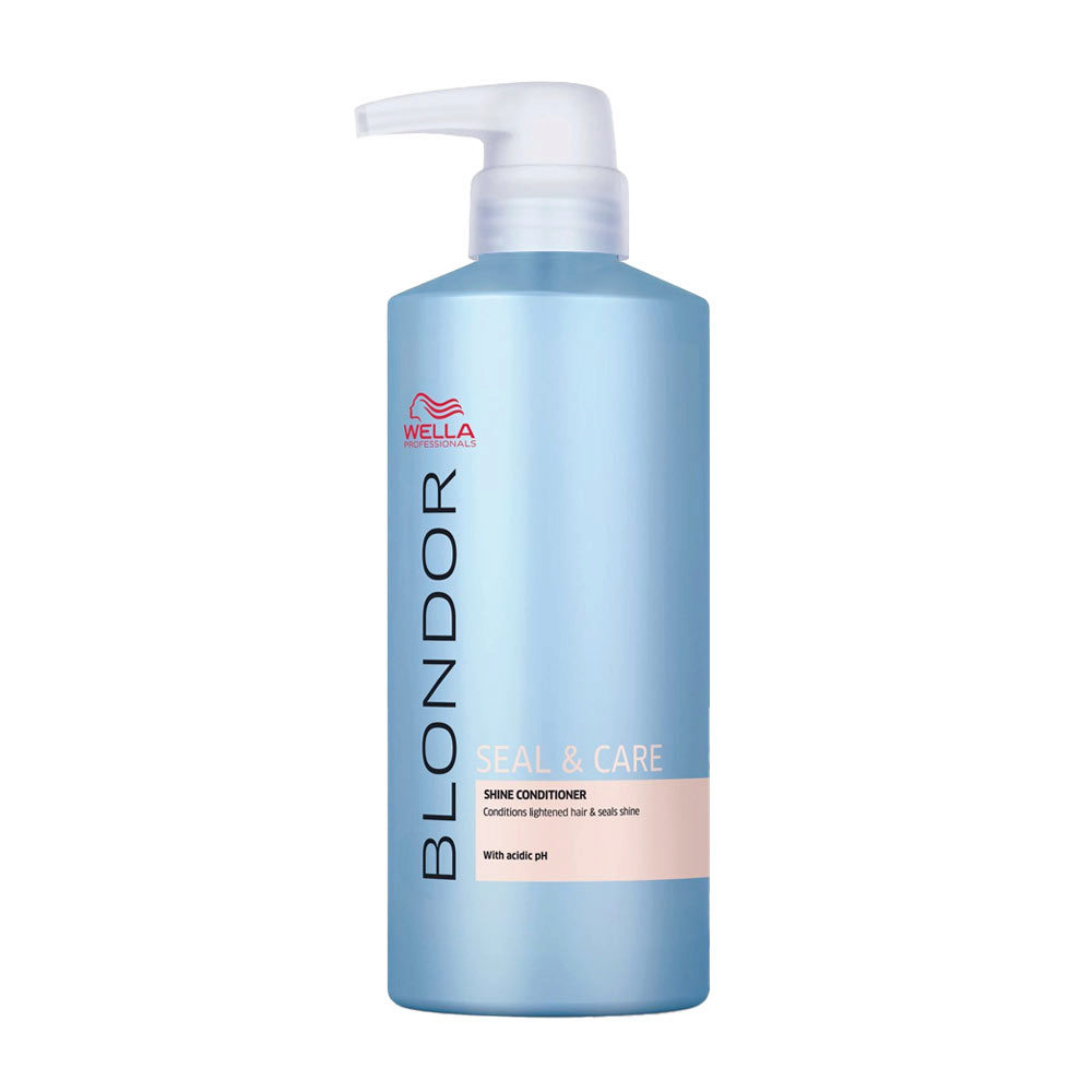 Wella Blondor Seal & Care Shine Conditioner 500ml - bleached hair post-treatment