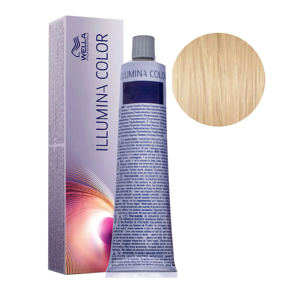 Wella Illumina Color 9/03 Very Light Natural Golden Blonde 60ml  - permanent colouring