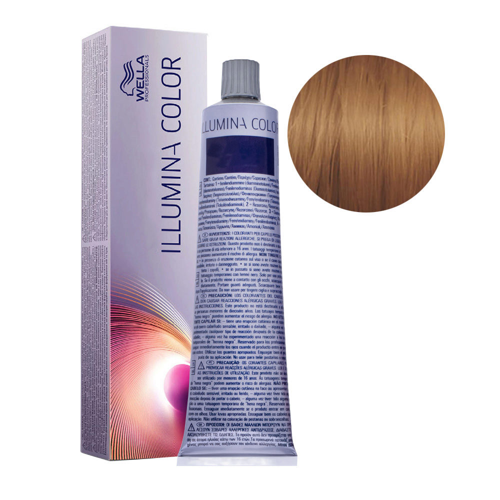 Wella Illumina Color 7/3 Medium Gold Blond 60ml - permanent colouring