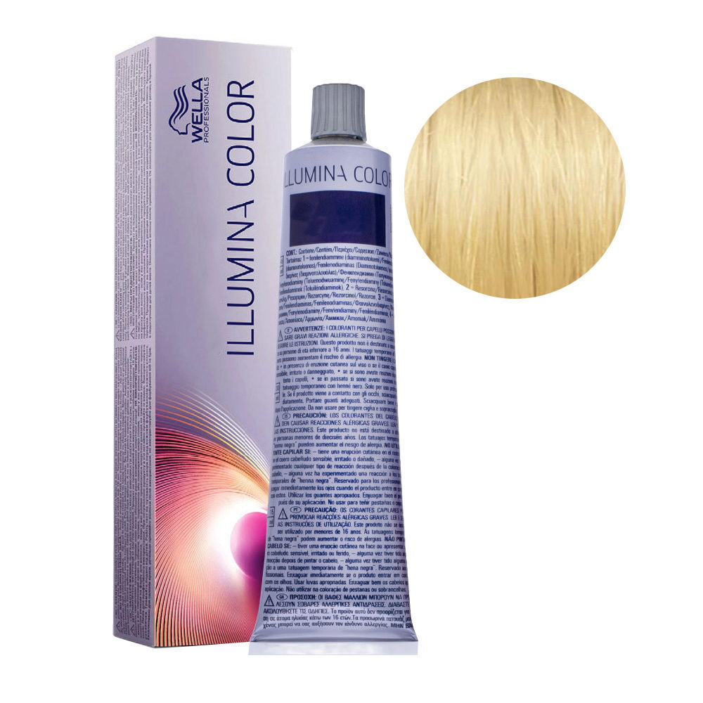 Wella Illumina Color 10/38 Golden Platinum Blonde 60ml - permanent colouring