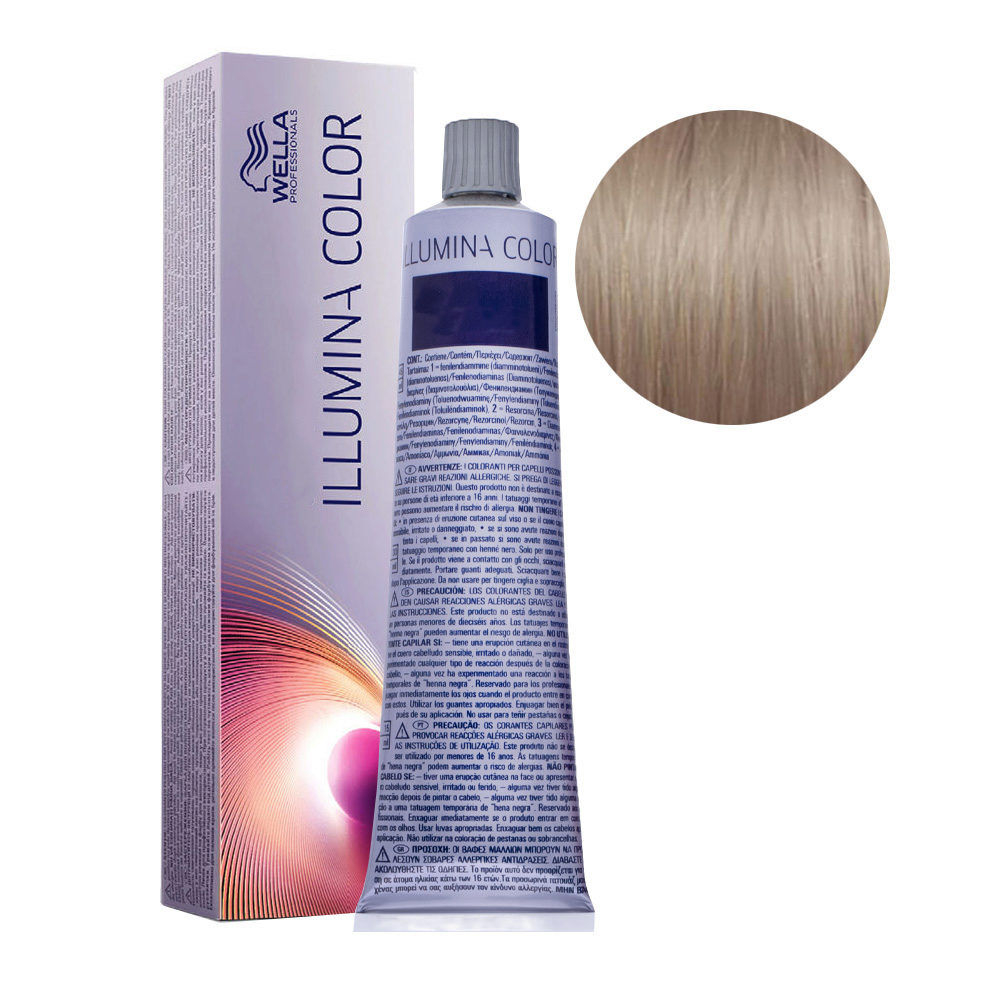 8/13 Light Gold Ash Blonde Wella Illumina Color 60ml
