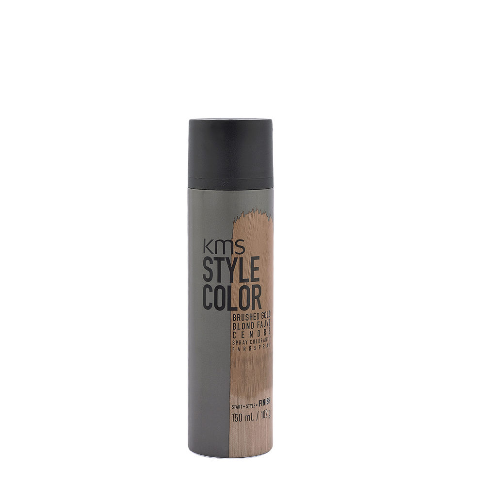 KMS Style Color Brushed gold 150ml - Hair Colour Spray