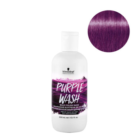 Schwarzkopf Professional Bold Color Wash Purple Wash 300ml - Intense Coloring Shampoo
