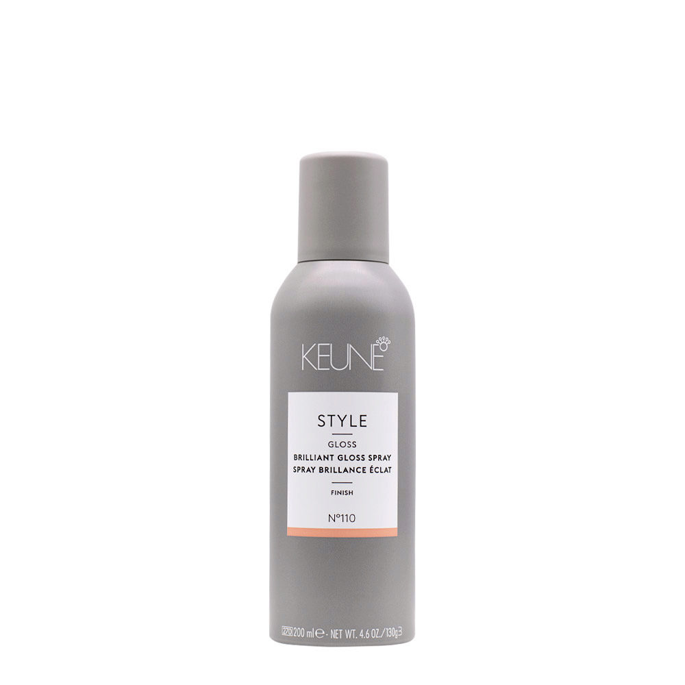 Keune Style Brilliant Gloss Spray N.110, 200ml - polishing spray