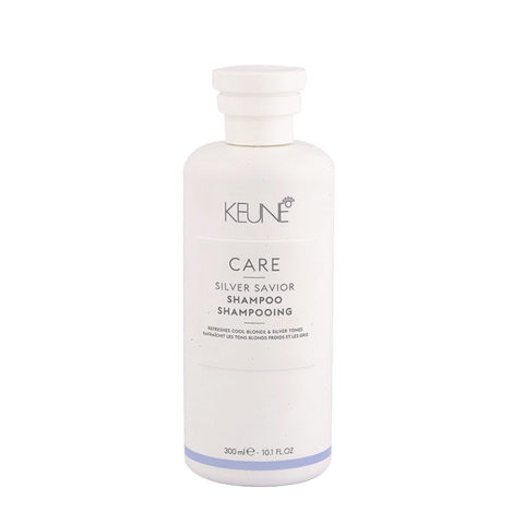 Keune Care Line Silver Savior Shampoo 300ml - anti brass shampoo for silver hair