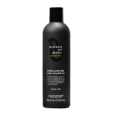 Alfaparf Blends Of Many Rebalancing Low Shampoo 250ml - Gentle Anti-Dandruff Shampoo