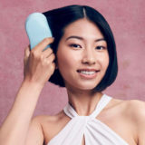 Tangle Teezer Detangling Fine & Fragile Lilac Mint - blue brush for fine and brittle hair