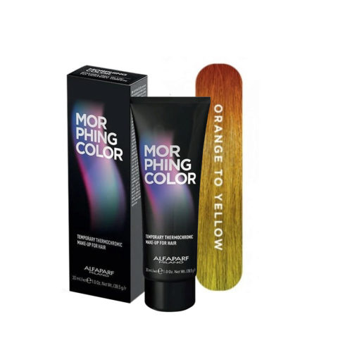 Alfaparf Morphing Color Orange To Yellow 30ml - Makeup For Hair From Orange To Yellow