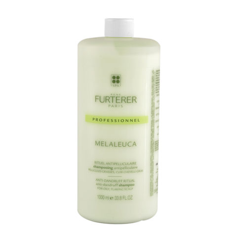 René Furterer Melaleuca Antidandruff Shampoo 1000ml - For Dry Flaking Scalp