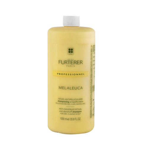 René Furterer Melaleuca Antidandruff Shampoo 1000ml - For Dry Flaking Scalp
