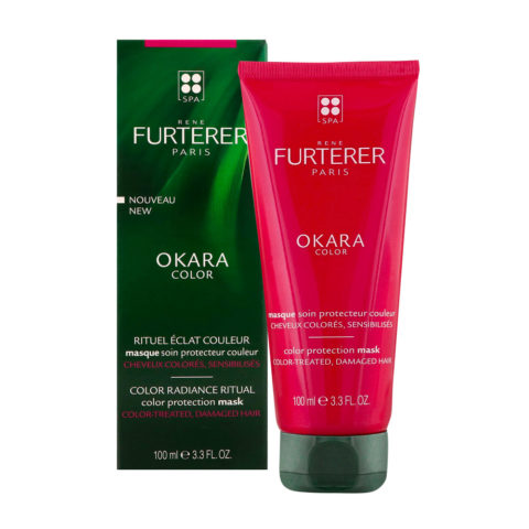 René Furterer Okara Color Protection Mask 100ml - Color Treated, Damaged Hair