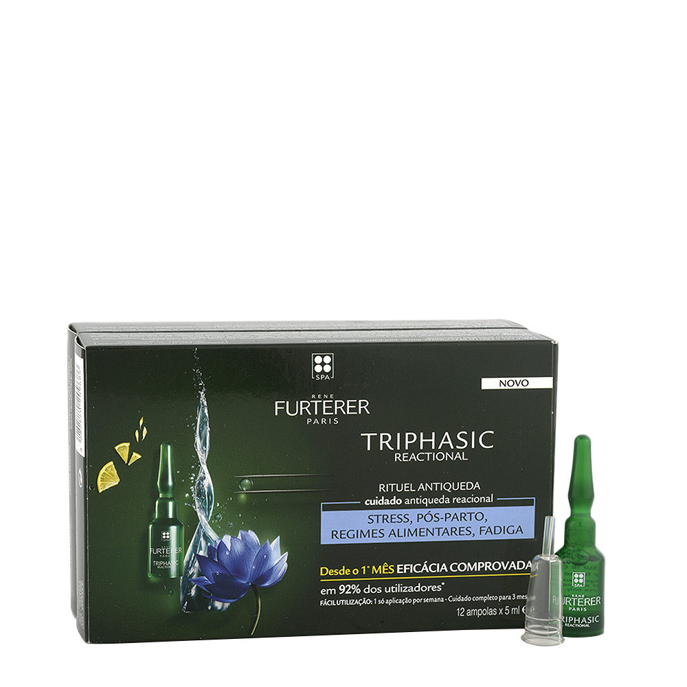 René Furterer Triphasic Reactional Anti-Hair Loss Treatment 12x5ml