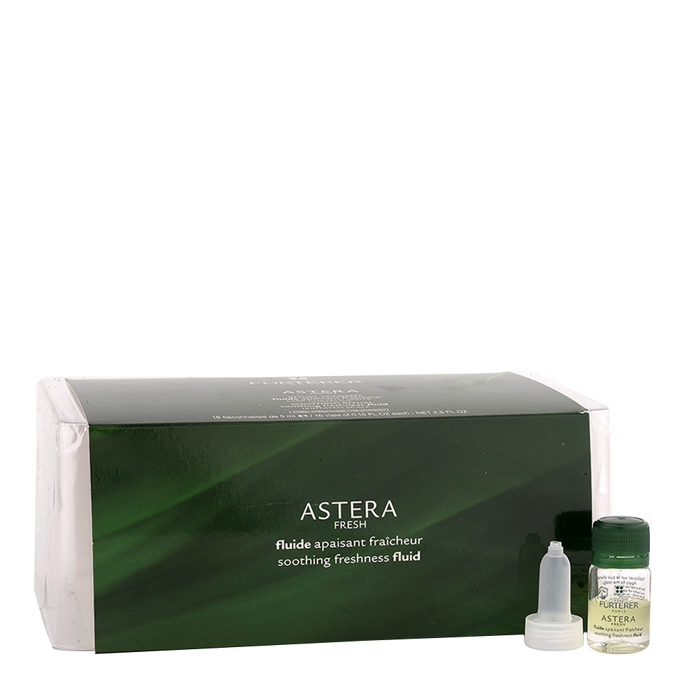 René Furterer Astera Fresh Soothing Freshness Fluid 16x5ml - With Cold Essential Oils