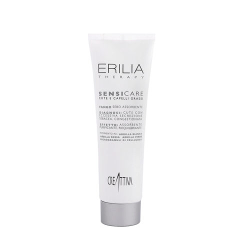 Creattiva Erilia Sensicare Fango Sebo Assorbente 300ml - scalp rebalancing treatment