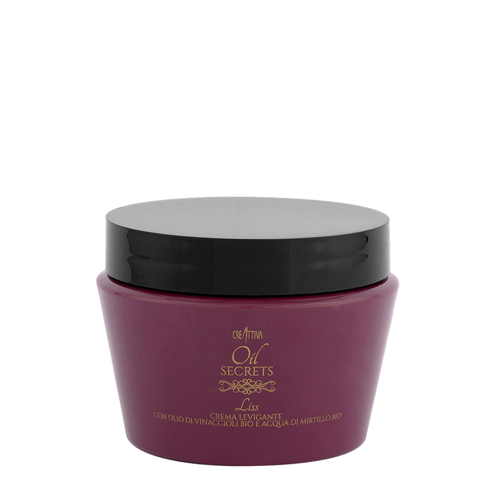 Creattiva Oil Secrets Liss Smoothing Cream 250ml - Anti - Frizz Mask