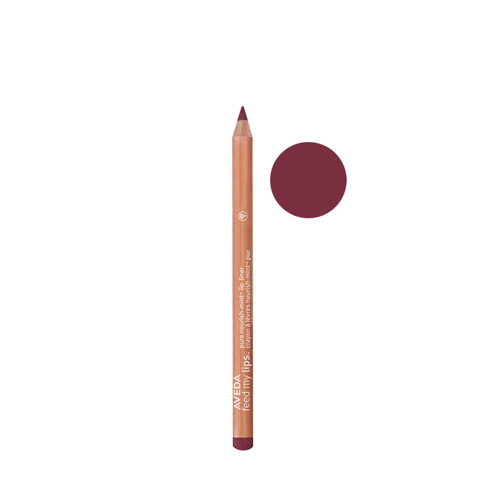 Aveda Feed My Lips Lip Liner Raisin 01, 1.14gr - rich burgundy brown lip definer pencil