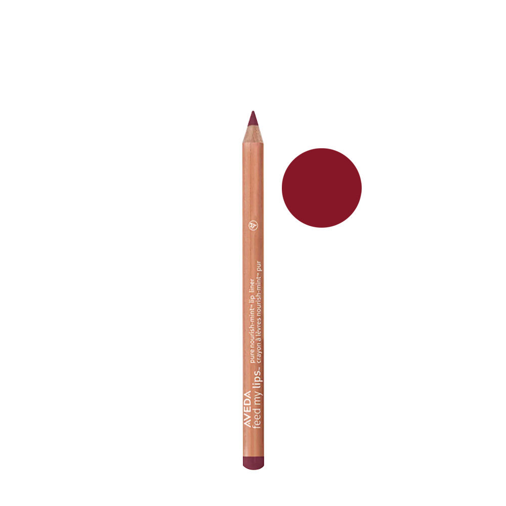 Aveda Feed My Lips Lip Liner Pomegranate 07, 1.14gr - intense true red lip definer pencil