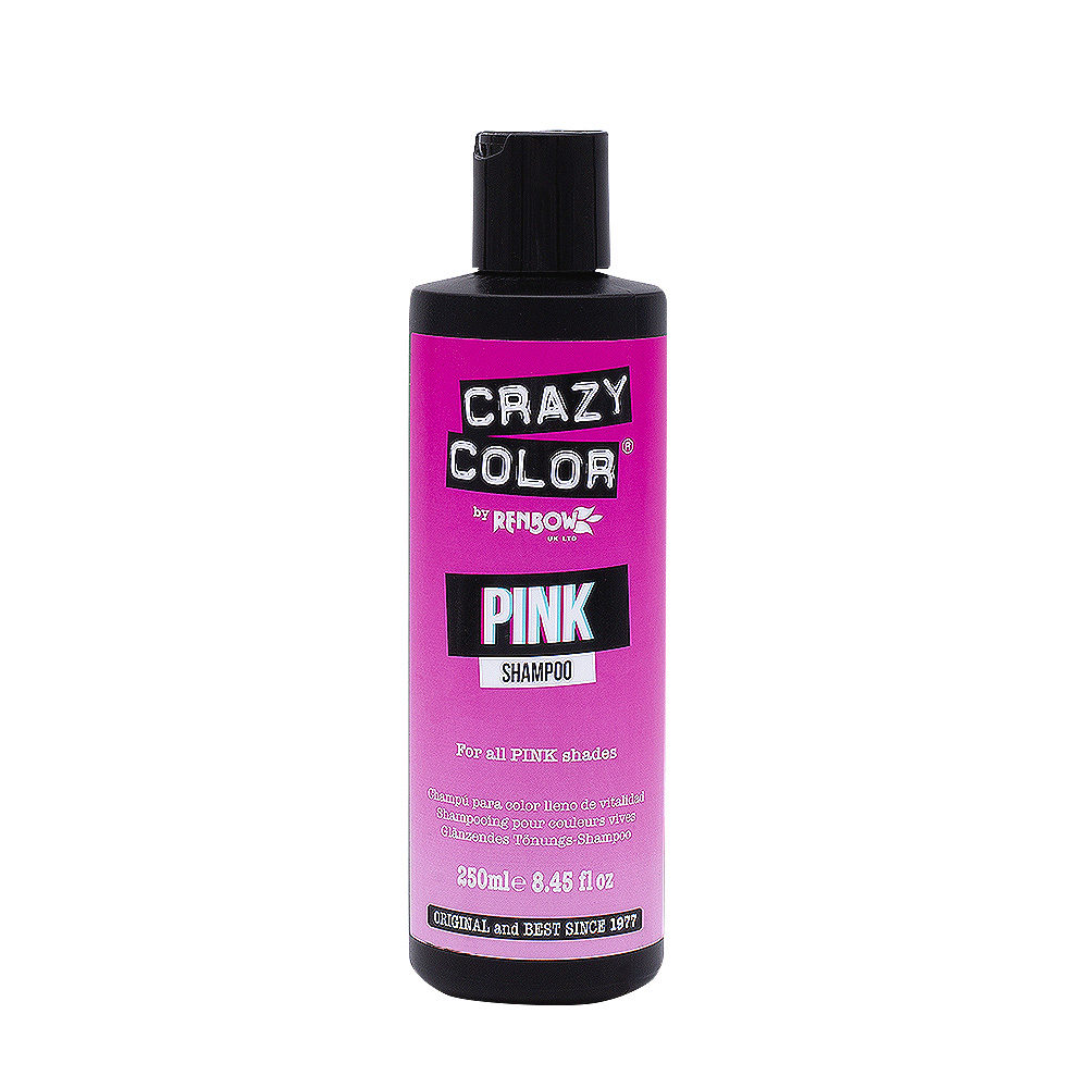 Crazy Color Shampoo Pink 250ml - shampoo for pink hair