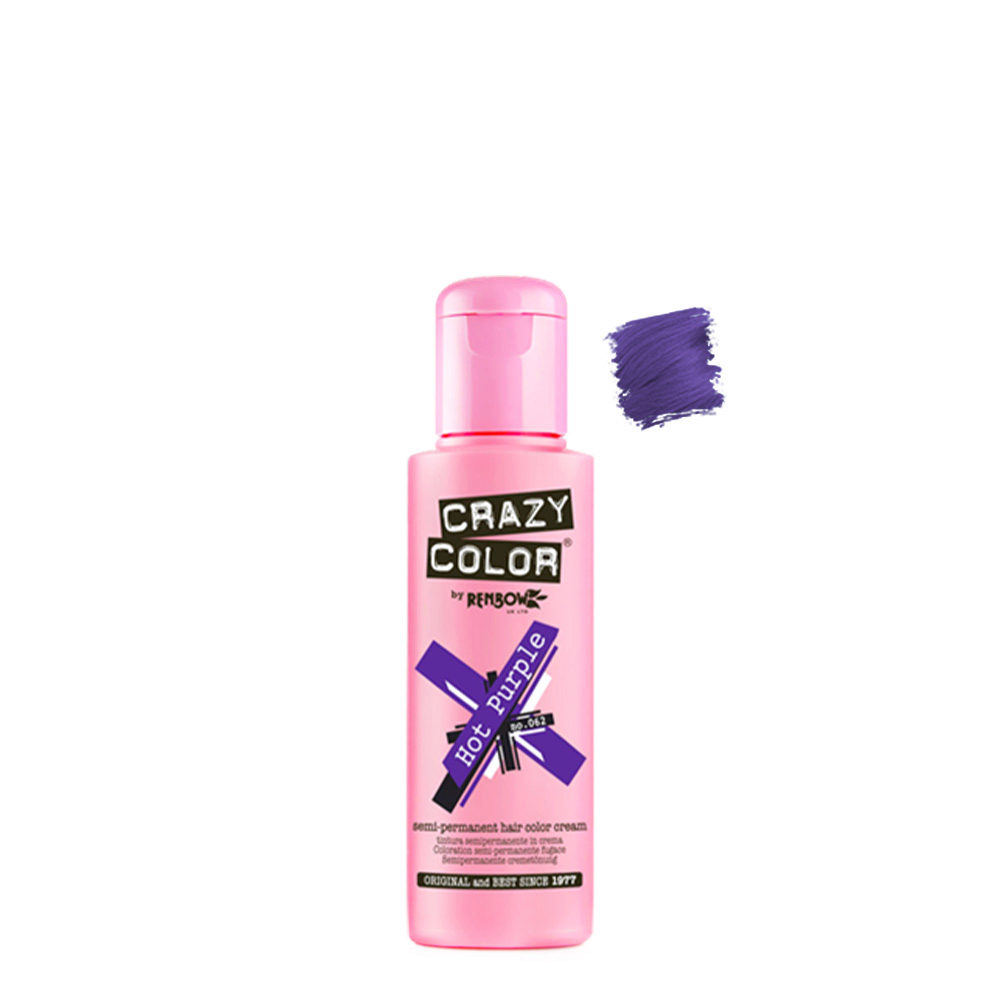 Crazy Color Hot Purple no 62, 100ml