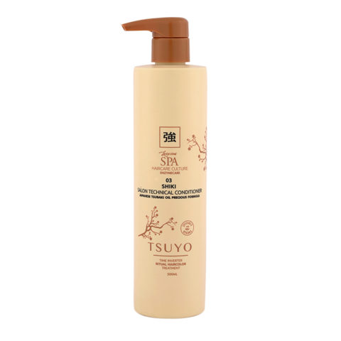 Tecna Tsuyo 03 Shiki Salon Technical Conditioner 500ml - post-colour conditioner