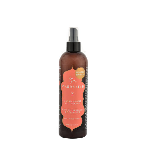 Marrakesh X Leave in treatment and Detangler Isle of You scent 355ml