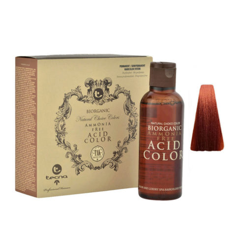 8.44 Light Intense Copper Blond Tecna NCC Biorganic Acid Color 3x130ml