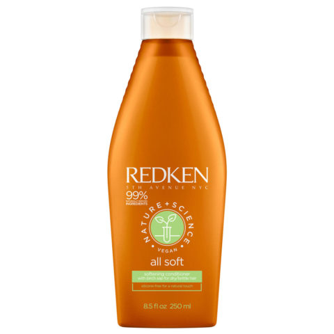 Redken Nature + Science All Soft Softening Conditioner 250ml - Hydrating Conditioner
