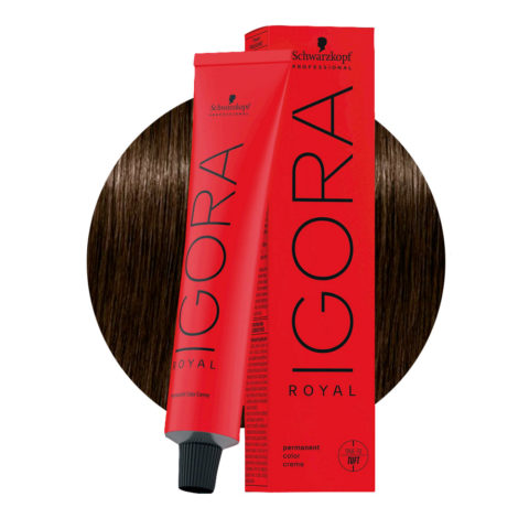 Schwarzkopf Igora Royal 5-00  Extra Natural Light Brown 60ml - permanent colouring