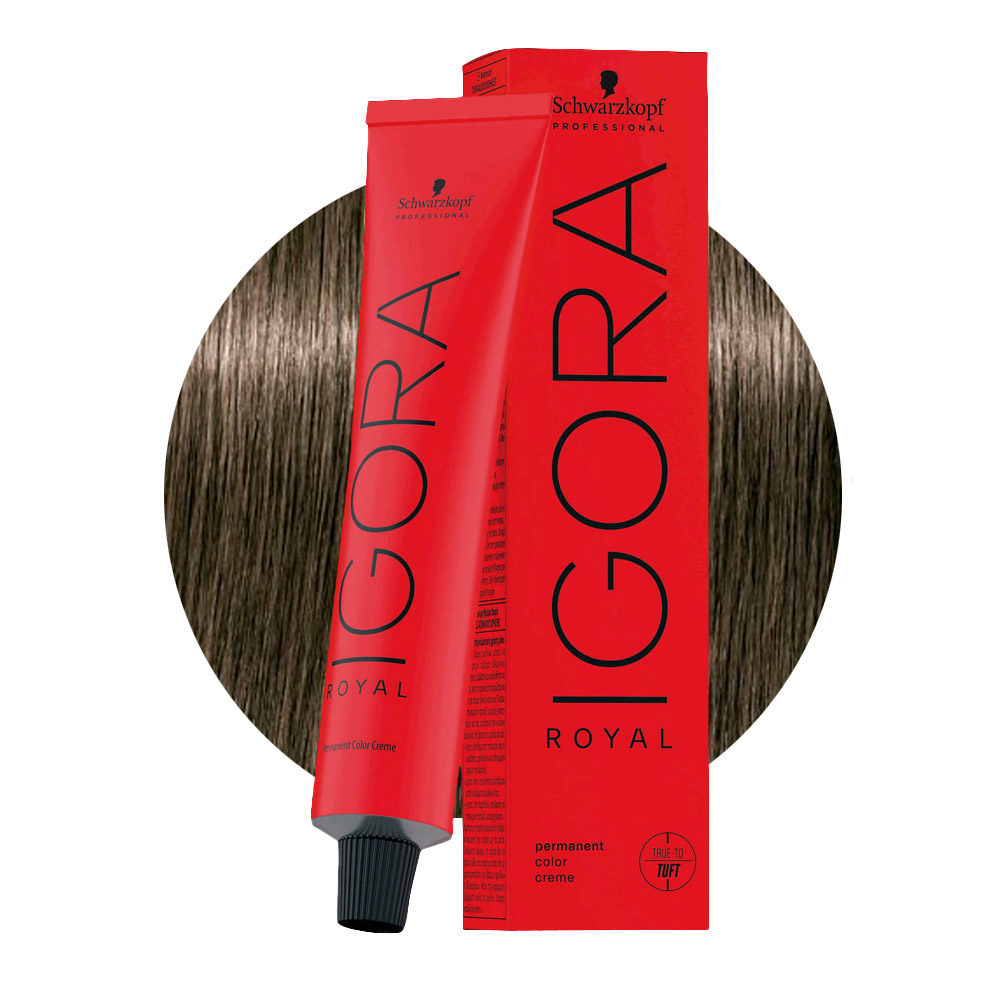 Schwarzkopf Igora Royal 6-1  Cendrè Dark Blond 60ml - permanent colouring