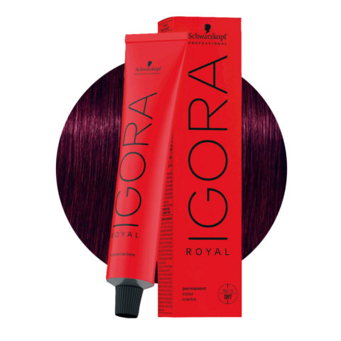 Schwarzkopf Igora Royal 5-99 Extra Light Violet Brown 60ml - permanent colouring