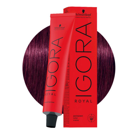 Schwarzkopf Igora Royal 6-99 Extra Violet Dark Blonde 60ml - permanent colouring