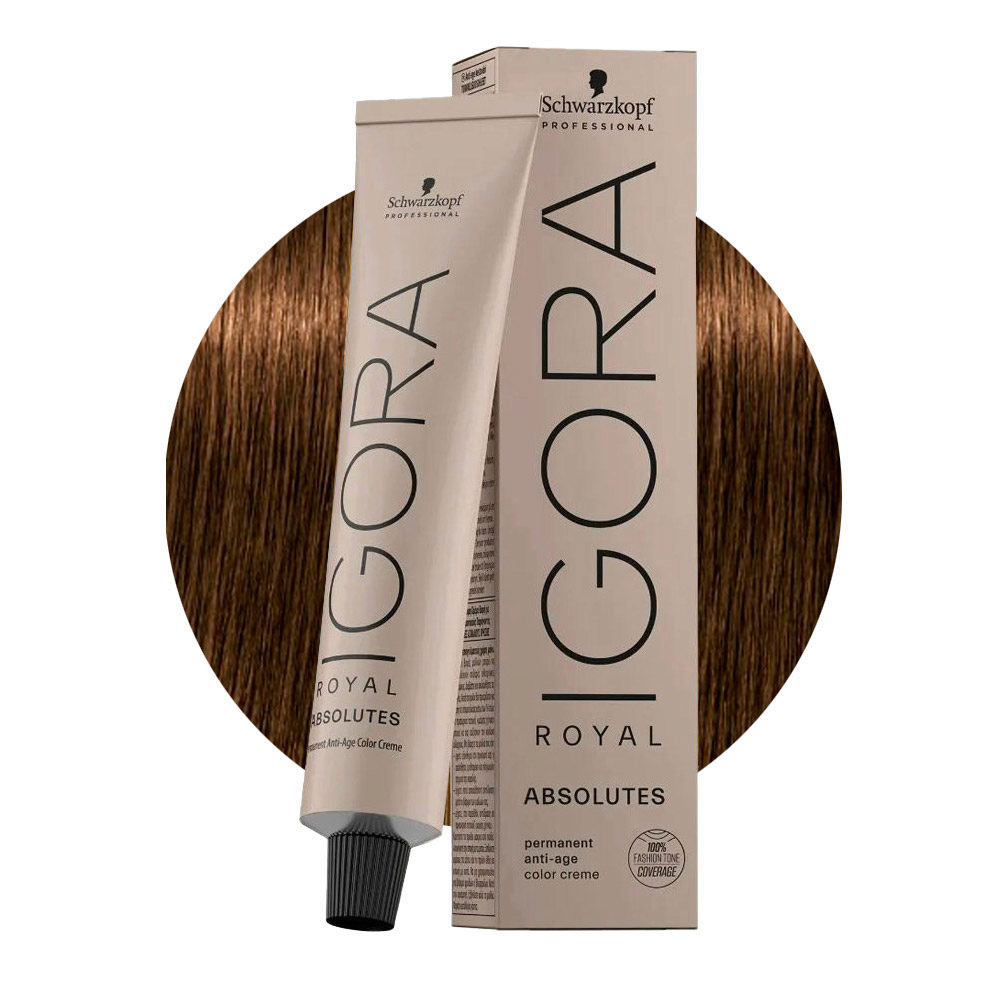 Schwarzkopf Igora Royal Absolutes 6-50 Natural Dark Golden Blonde 60ml - permanent colouring