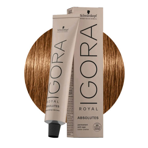 Schwarzkopf Igora Royal Absolutes 7-50 Natural Medium Golden Blonde 60ml - permanent colouring