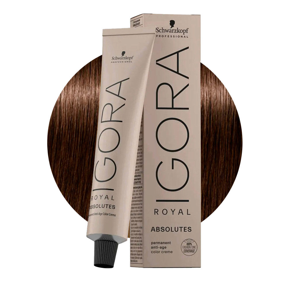 Schwarzkopf Igora Royal Absolutes 5-60 Castano Chiaro Cioccolato Naturale 60ml - permanent colouring