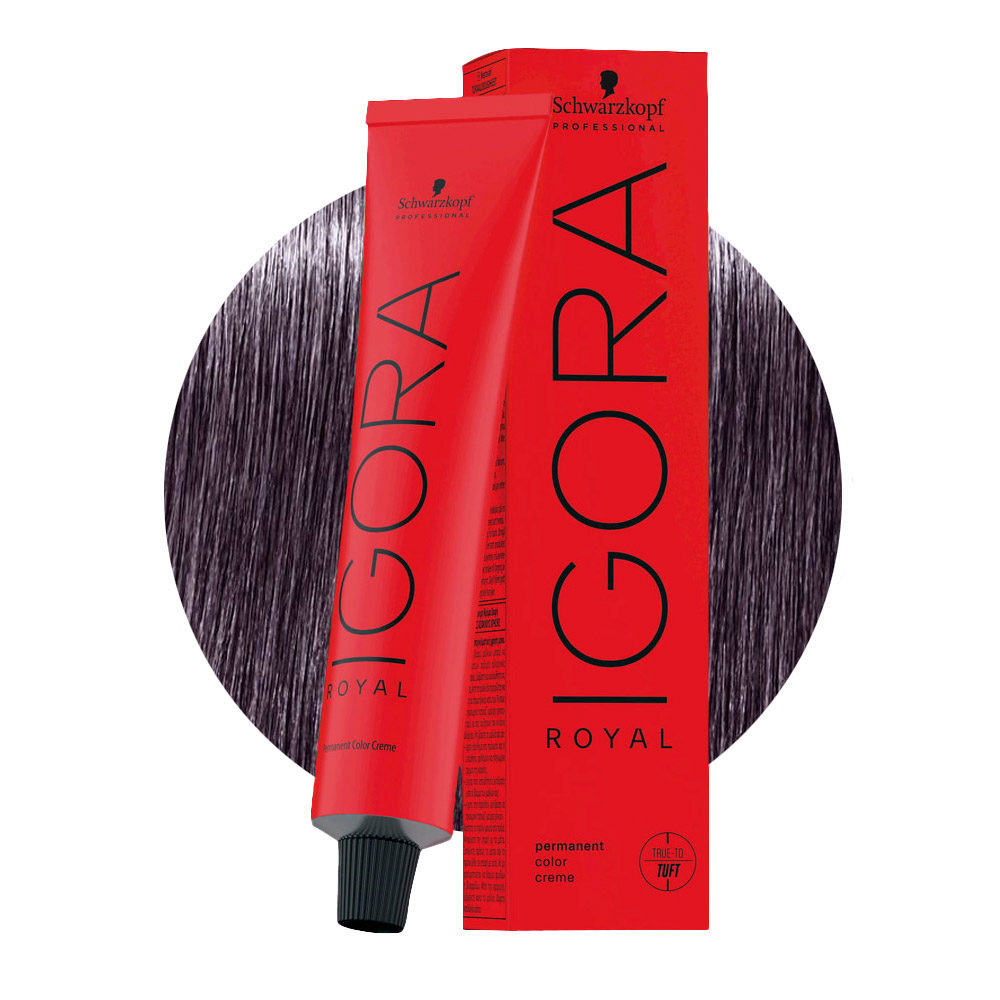 Schwarzkopf Igora Royal 6-29 Dark Blonde Ash Violet 60ml- permanent colouring