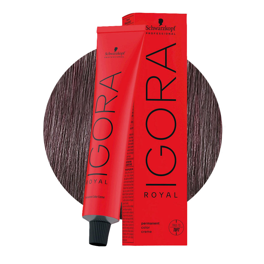 Schwarzkopf Igora Royal 8-19 Light Blonde Cendrè Violet 60ml - permanent colouring