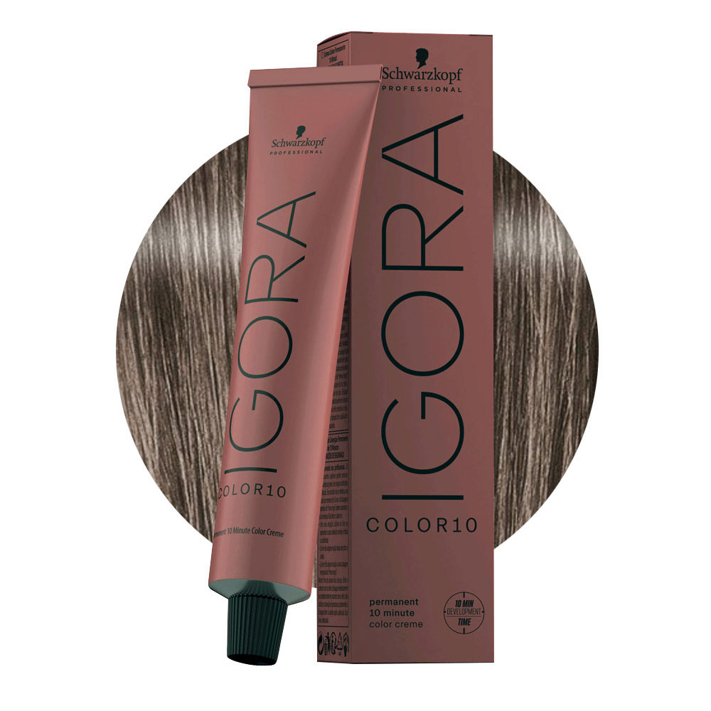 Schwarzkopf Igora Color10 7-12 Medium Blonde Cendrè Ash 60ml - permanent colouring in 10 minutes