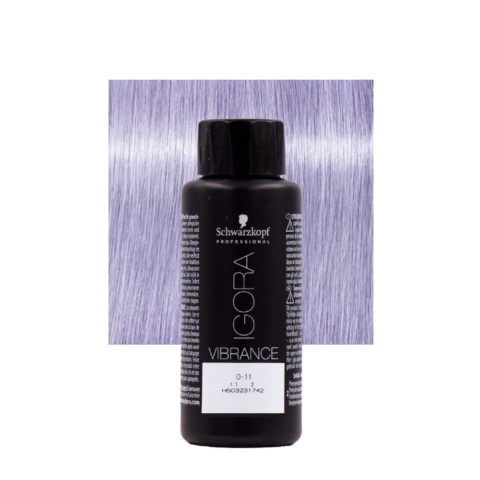 Schwarzkopf Igora Vibrance 0-11 Booster Cendrè 60ml - Tone on tone Coloration