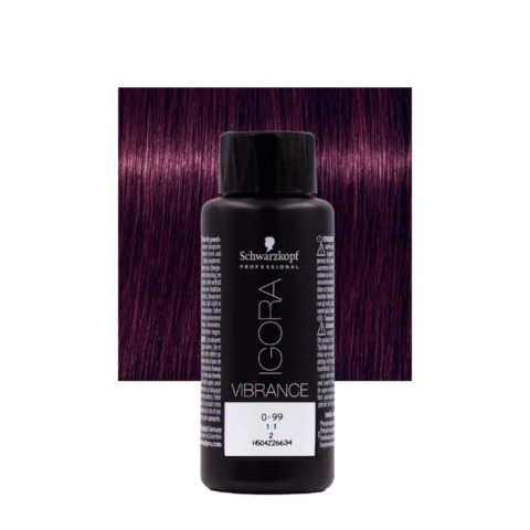 Schwarzkopf Igora Vibrance 0-99 Concentrate Violet 60ml - tone-on-tone colouring