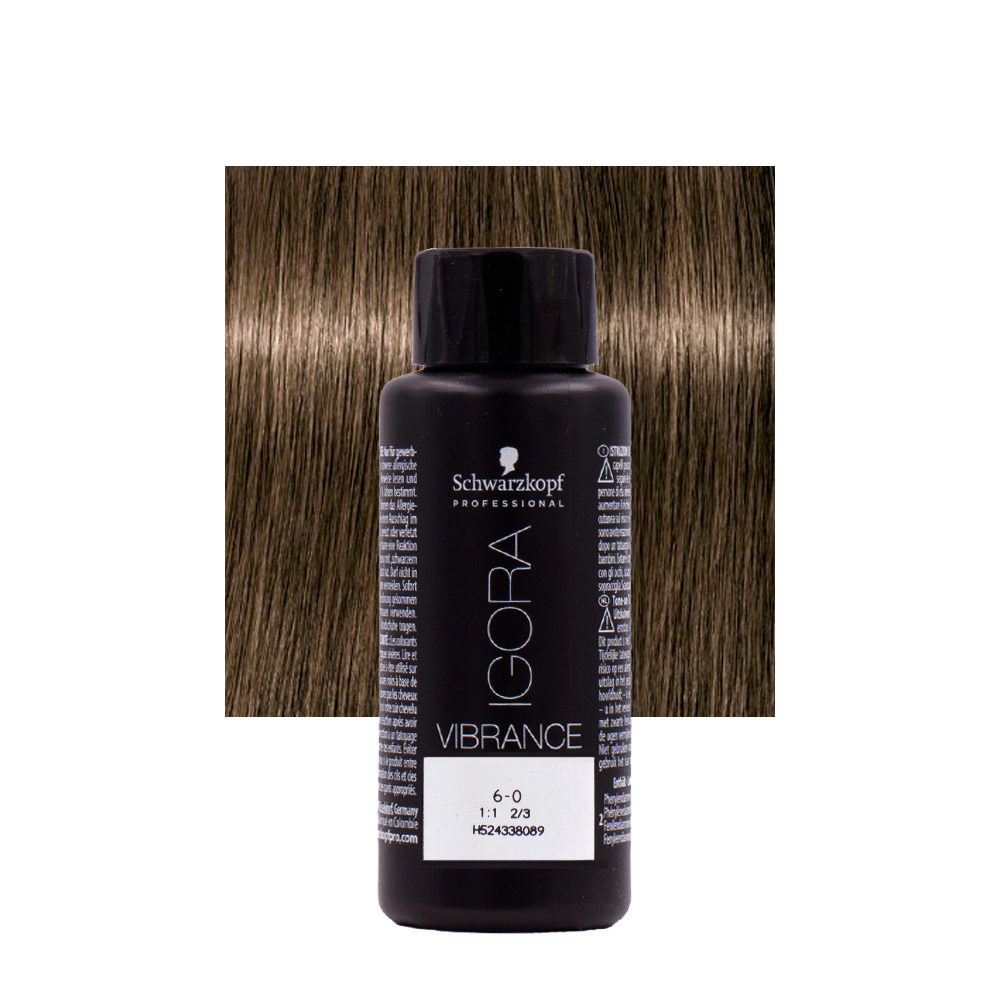 Schwarzkopf Igora Vibrance 6-0 Natural Dark Blonde 60ml - tone on tone coloring