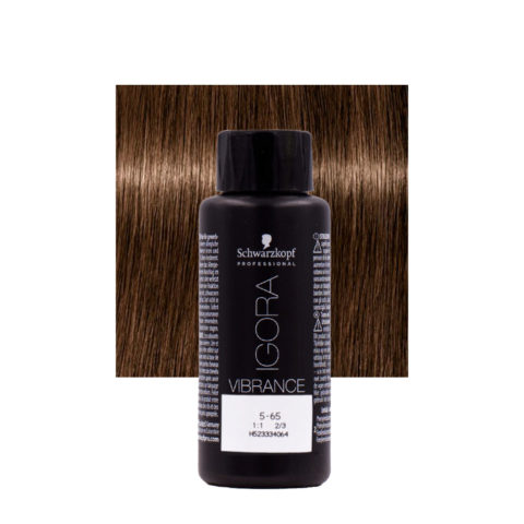 Schwarzkopf Igora Vibrance 5-65 Chocolate Golden Light Brown  60ml - tone on tone coloring