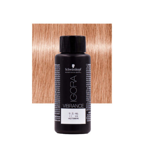 Schwarzkopf Igora Vibrance 9.5-46 Pastel Chocolate Beige 60ml - tone on tone coloring