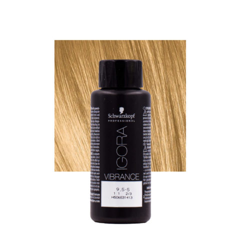 Schwarzkopf Igora Vibrance 9.5-5 Golden Pastel 60ml - tone on tone coloring