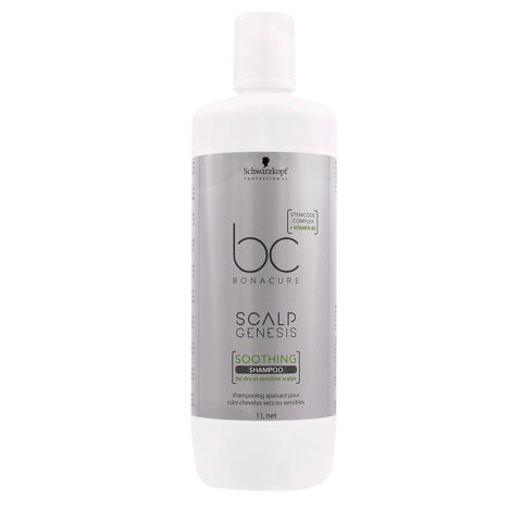 Schwarzkopf BC Bonacure Scalp Genesis Sooth Shampoo 1000ml - shampoo for dry and sensitive scalp