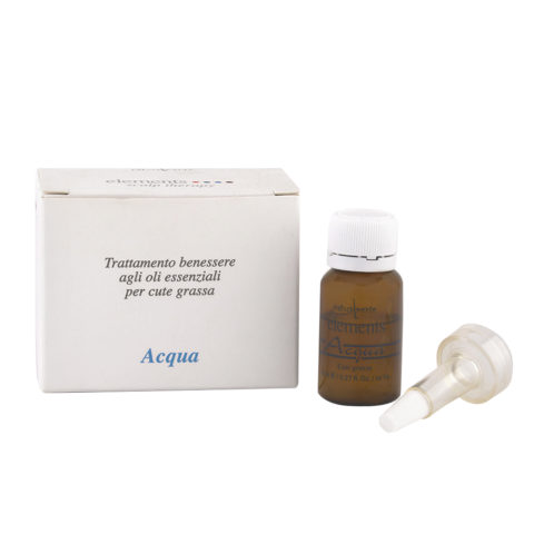 Naturalmente Elements Acqua Wellness treatment with essential oils for oily scalp 6x8ml