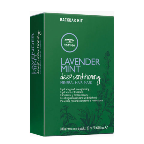 Tea Tree Lavender Mint Deep Conditioning Mineral Mask 10 x 20ml