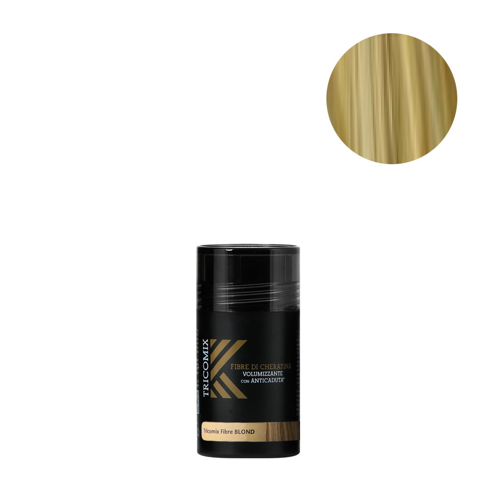 Tricomix Fibre Blond 12gr - Volumizing Keratin Fibers With Anti Hair Loss Principles