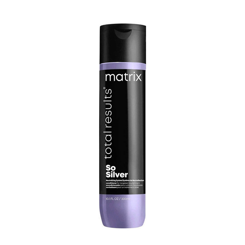 Matrix Total Results So Silver Conditioner 300ml - anti-yellowing conditioner